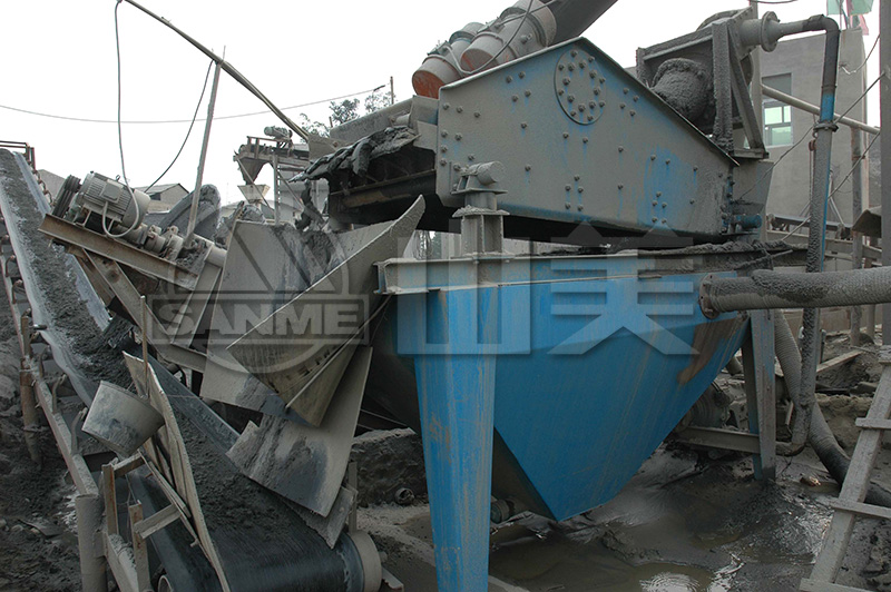 機(jī)制砂成品含泥量大怎么處理？